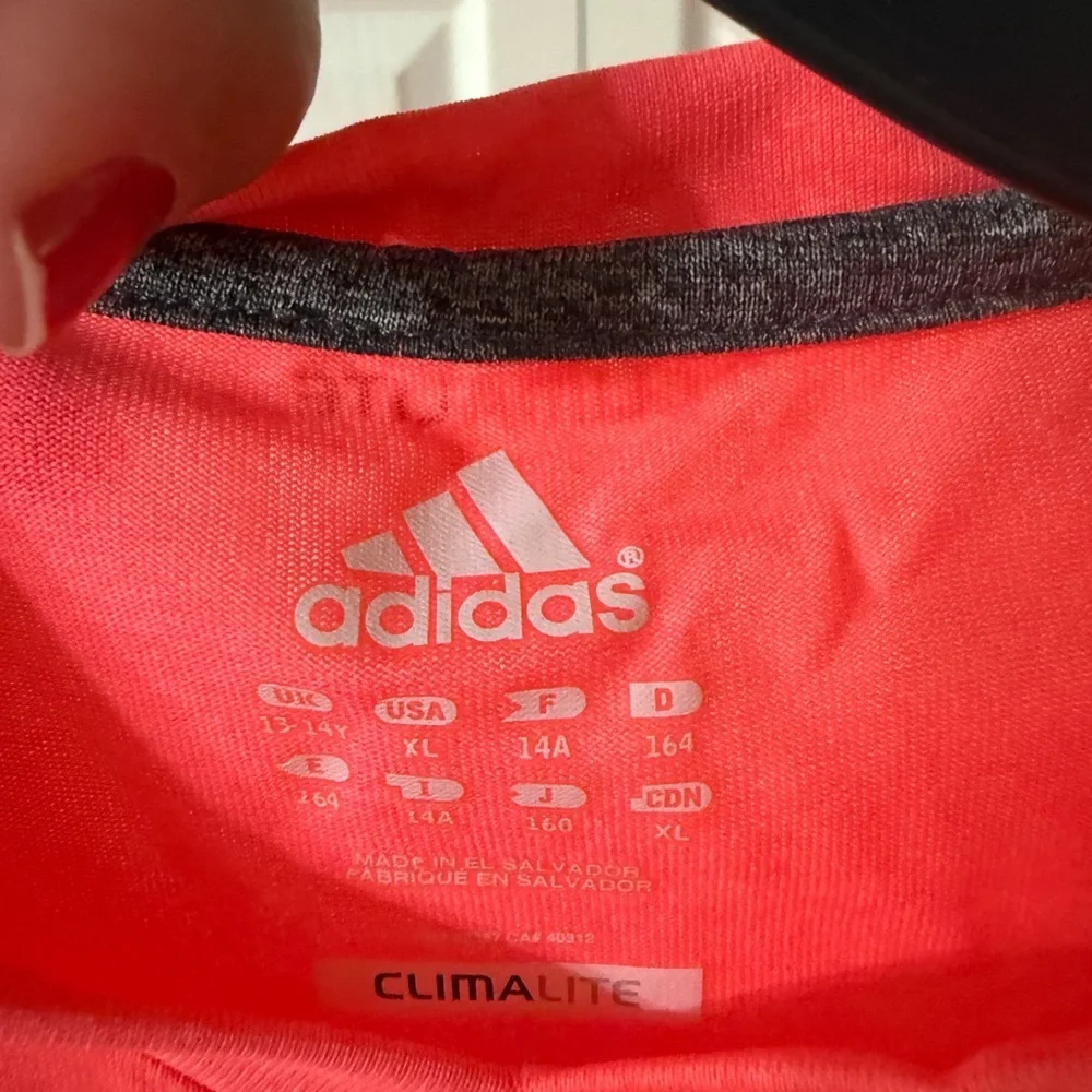 Adidas Coral Climalite Tee